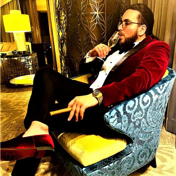 ALDO Y2K Men Dressy Burgundy Velvet Loafers Panthere Head Front Detail Sz 9 NEW - Picture 3 of 8